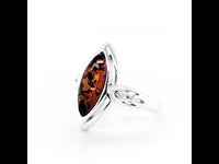 Genuine Baltic Amber Ring 703