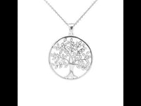 Tree of Life Silver Necklace