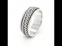 Celtic Twist Meditation Spinning Ring