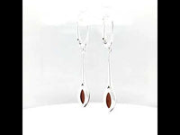 Genuine Baltic Amber Earrings 634