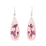 Assorted Earrings Red Valerian