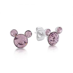 Mickey June Birthstone Stud Earrings
