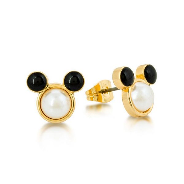 Disney Mickey Mouse Pearl Stud Earrings