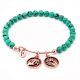 Creativity Green Turquoise Expandable Bangle