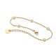 Stainless Steel Chain Bracelet Yellow Gold