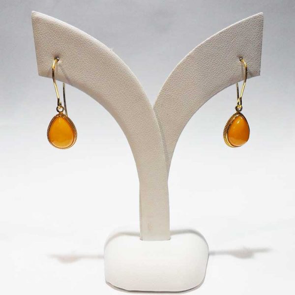Genuine Baltic Amber Earrings 047