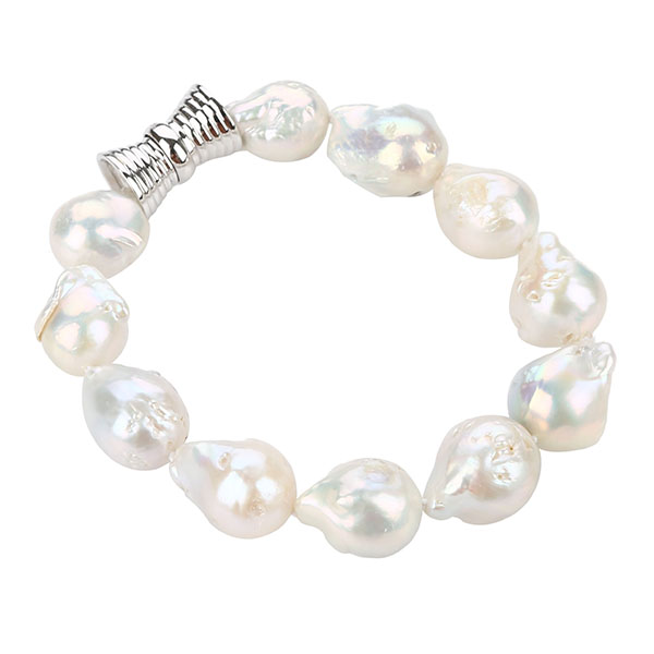 Baroque Freshwater Pearl Magnet Bracelet
