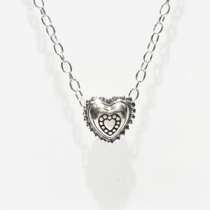 Small Heart Silver Necklace