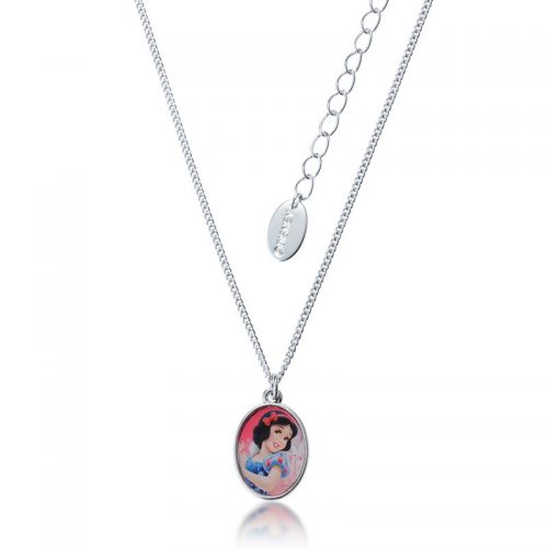 Princess Snow White Necklace White Gold