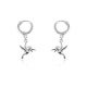 Princess Pocahontas Flit Earrings White Gold