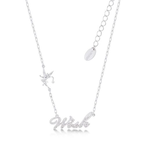 Tinkerbell Wish Necklace White Gold