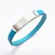 Leather Bracelet Ocean Blue