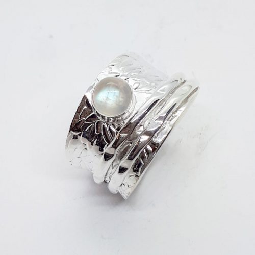 Moon Stone Spinning Ring
