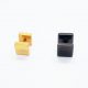 Stainless Steel 7mm Square Earring ME090