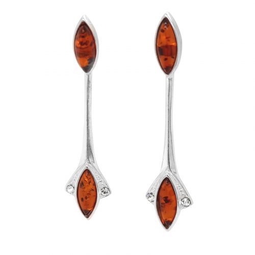 Genuine Baltic Amber Earrings 193