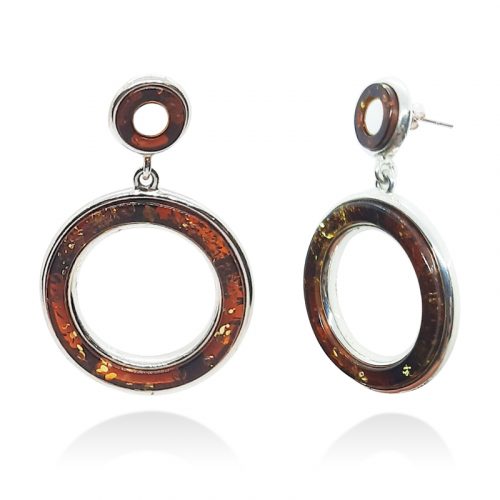 Genuine Baltic Amber Earrings 225