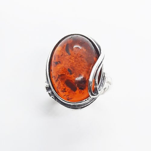 Genuine Baltic Amber Ring 238