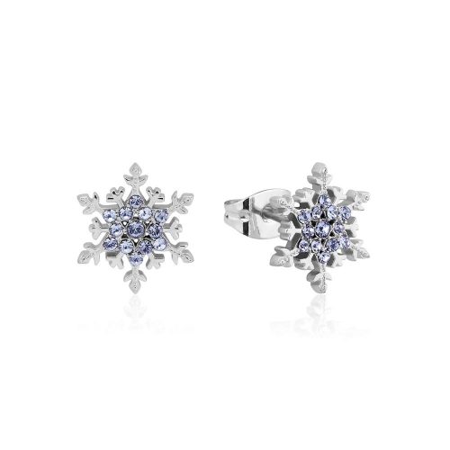 Frozen 2 Elsa Crystal Snowflake Stud Earrings