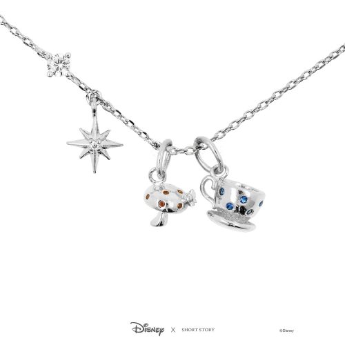 Disney Alice in Wonderland Charm Necklace