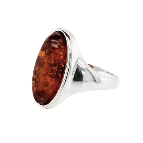 Genuine Baltic Amber Ring 258