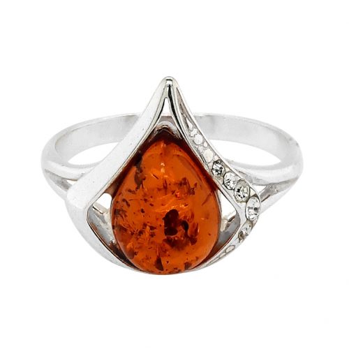 Genuine Baltic Amber Ring 278