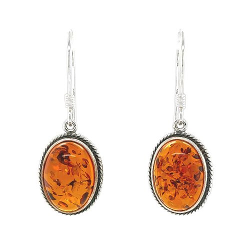 Genuine Baltic Amber Earrings 367