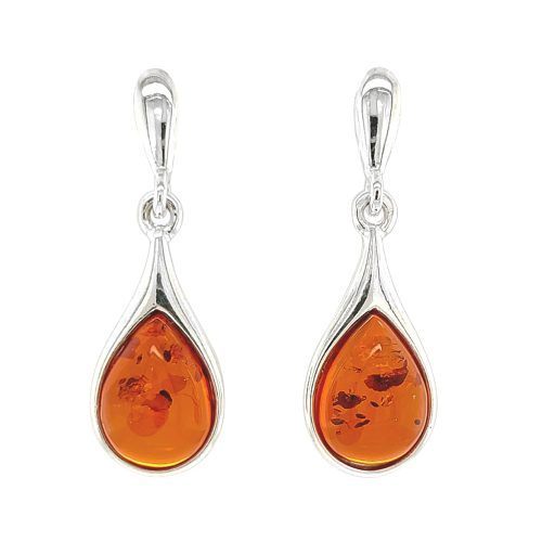 Genuine Baltic Amber Earrings 364