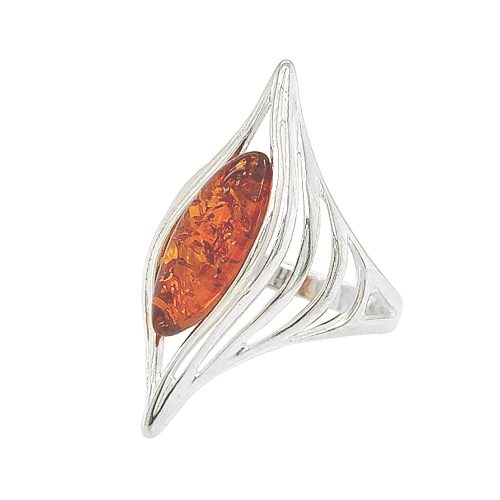 Genuine Baltic Amber Ring 409