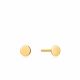 14kt Gold Disc Stud Earrings