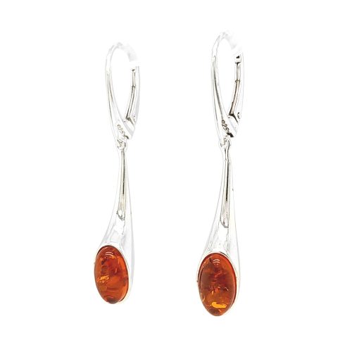 Genuine Baltic Amber Earrings 438