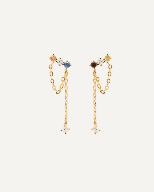 MANA Earrings Yellow Gold