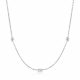 Silver Smooth Twist Chain Necklace