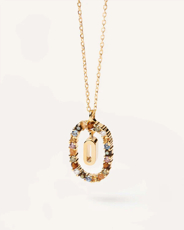 LETTER O NECKLACE