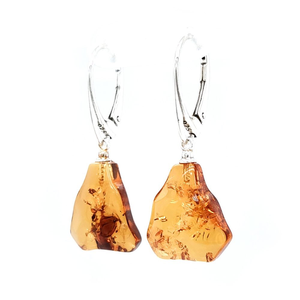 Genuine Baltic Amber Earrings 480