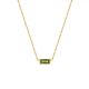 14kt Gold Tourmaline Necklace