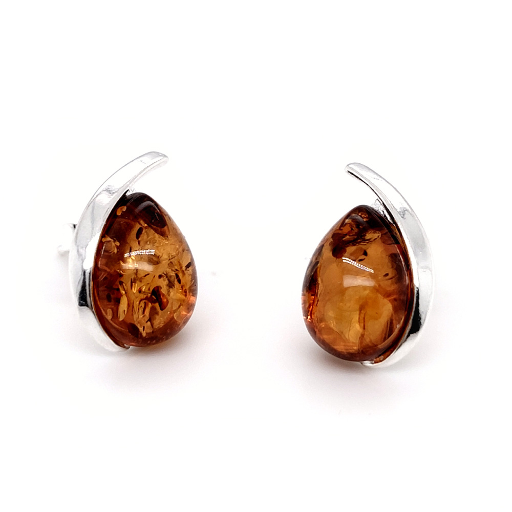 Genuine Baltic Amber Earrings 516