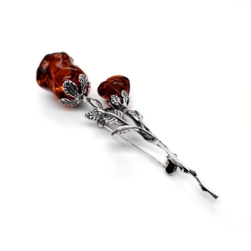 Genuine Baltic Amber Brooch 552