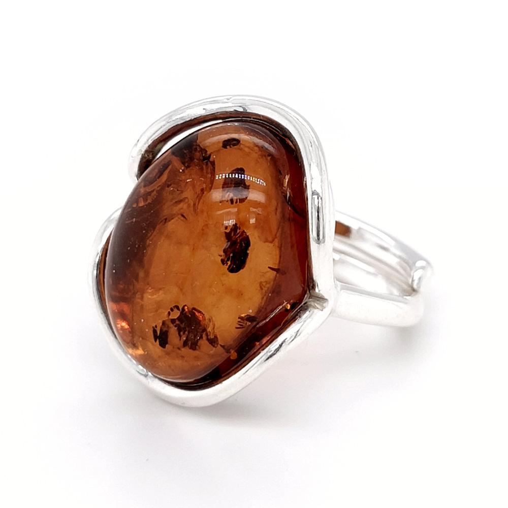 Genuine Baltic Amber Ring 570