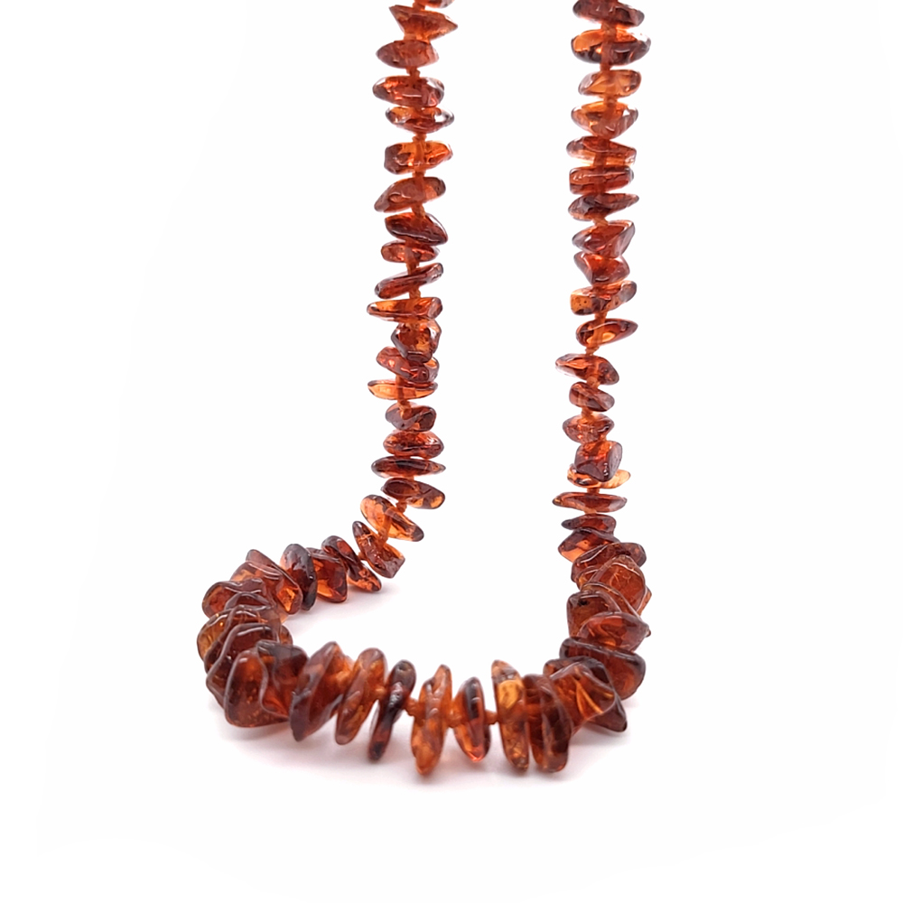 Genuine Baltic Amber Beads Necklace 586