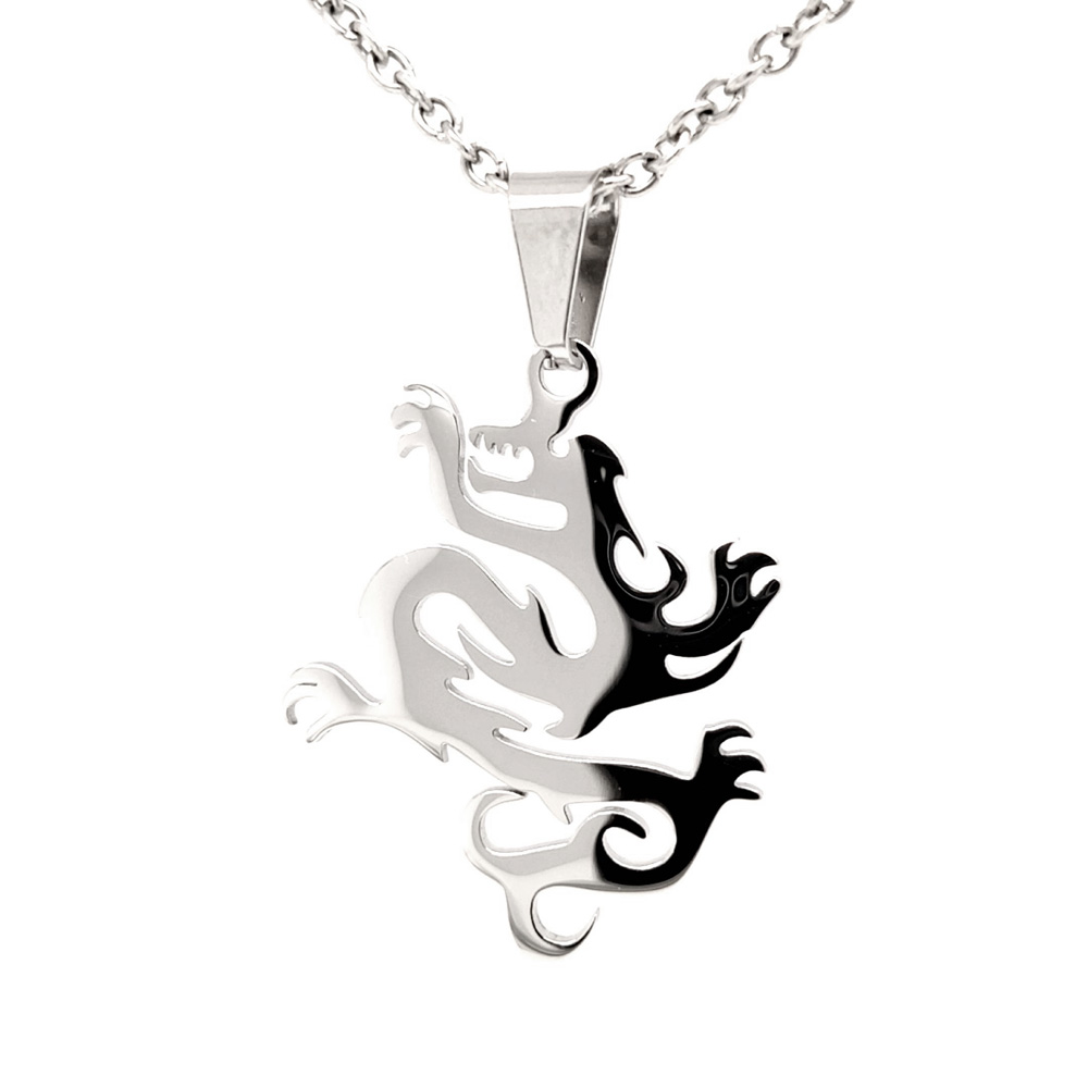 Stainless Steel Dragon Necklace