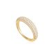 Gold Pave Dome Ring