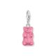 Charm Pendant Goldbears in Pink