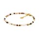 Tourmaline with Pearls Stainless Steel Bracelet