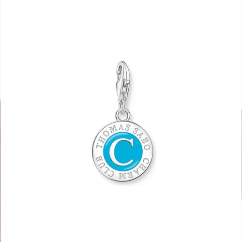 Turquoise & Silver Charmista Coin