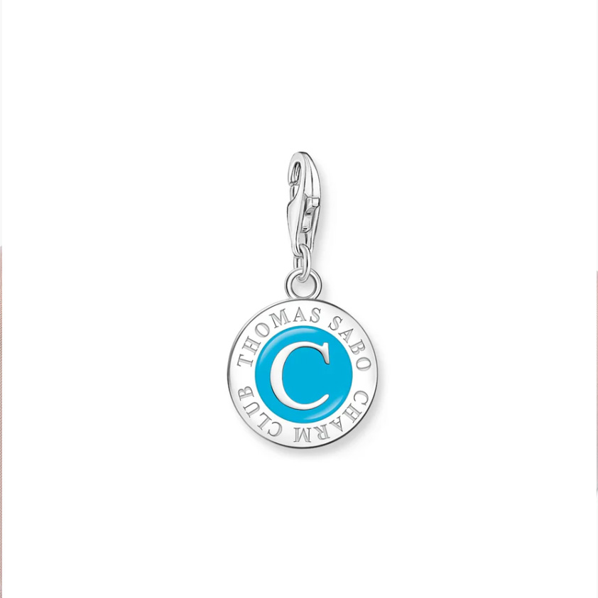 Turquoise & Silver Charmista Coin