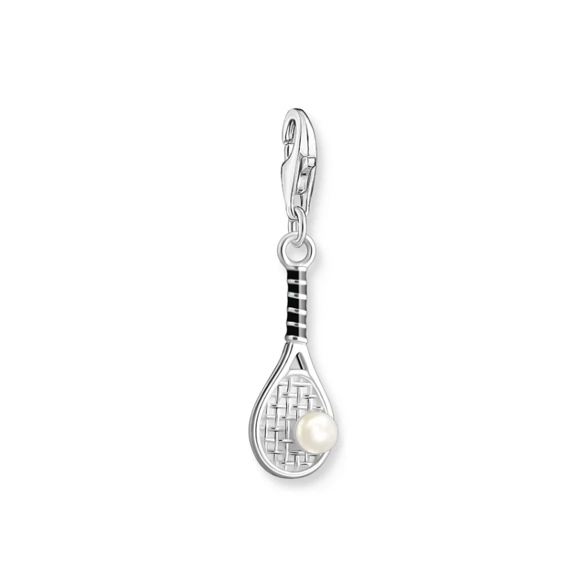 Tennis racket charm