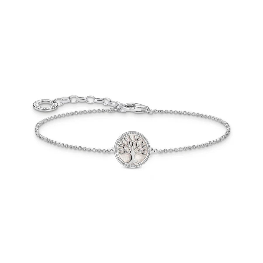 Bracelet with Tree of Love Pendant Silver