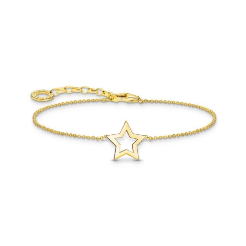 Bracelet with Star Pendant Gold