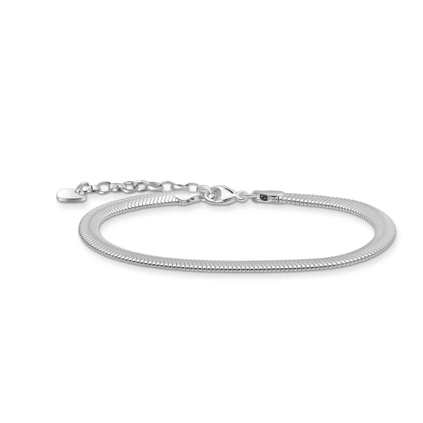 Snake bracelet silver