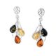 Genuine Baltic Amber Earrings 668